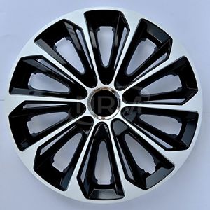 Centurion "4&times; NRM Radkappe EXTRA STRONG, 14", wei&szlig;/schwarz"