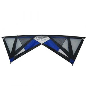 Image de Cerf volant 4 lignes Revolution Kites Reflex 1 5 RX Disponible en plusieurs coloris Avec poignée Blue/black/grey