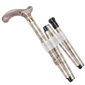 Canne de marche pliante réglable façon burberry 4652e