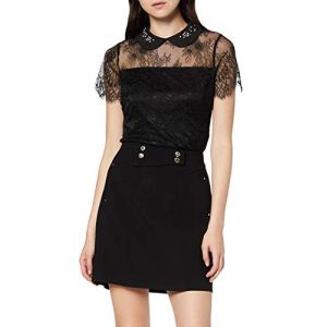 Image de Morgan 192-DAMIEN.N T- T-Shirt, Noir, Medium (Taille Fabricant:TM) Femme