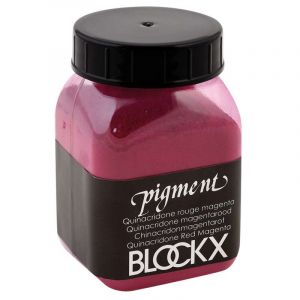 Pigment Pur en Poudre Pot de 100 ml 100 Quinacridone Rouge Magenta