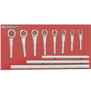 Facom Jeu de cl&eacute;s polygonales gros efforts m&eacute;triques 54.P9M