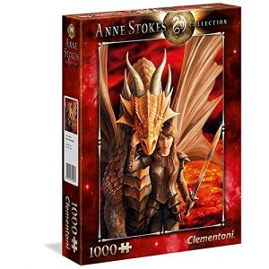 Image de Clementoni Puzzle 1000 Pièces : Anne Stokes : Force Intérieure