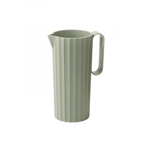 Carafe en polypropylène vert mat