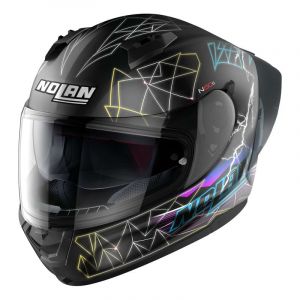 Nolan Casque int&eacute;gral N60-6 Sport Raindance flat black/multicolore- L