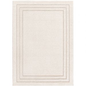 Bobochic Tapis Tapis poil ras alexandria motif abstrait 120x170 Beige