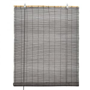 Store Enrouleur 100% Bambou (Gris 60_x_180_cm)