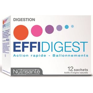 Image de Nutrisanté Effidigest - 12 sachets