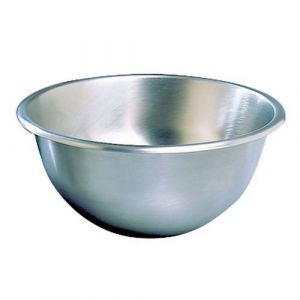 Image de Matfer Cul de Poule Ø 30 cm Bassine 1/2 ronde inox