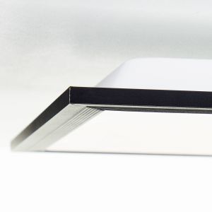 Brilliant AG Panneau led Briston, panneau led pour plafond, 100 x 25 cm, 3 400 lm, intensité variable, cct, noir