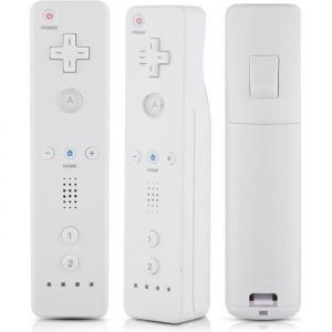 Manette De Jeu Somatosensoriel Pour Nintendo Wii U /Wii Télécommande Sans Fil (Blanc)---Qilu