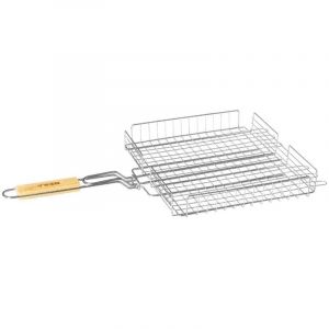 Grille panier pour barbecue 34 x 31 cm