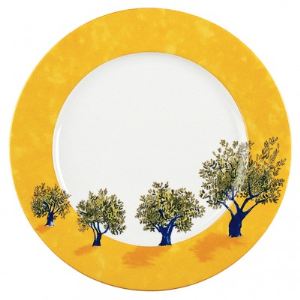 Image de Guy Degrenne Assiette plate ronde 3 pi&egrave;ces (26,5 cm)