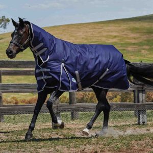 Weatherbeeta Couverture d'extérieur pour cheval couvre-cou heavy Comfitec Essential 360g