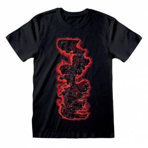 La Maison du Dragon Map Hommes T-shirt HOD08735TSB