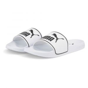 Puma Leadcat 2.0, Sandale Glissante Mixte, White Black, 38 EU