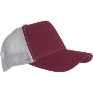 Beechfield - Lot de 2 casquettes de baseball - Homme (Taille unique) (Bordeaux / gris clair) - UTRW6695