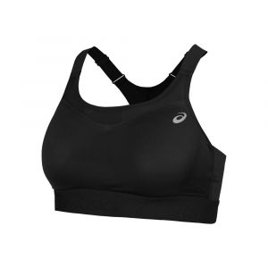 Asics Road Compression Soutien-gorge sport Femmes-noir, Taille 90c