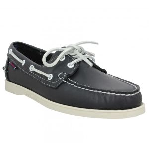 Sebago Chaussures Bateaux Docksides Portland Pour Homme - Bleu - 46 1/2