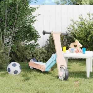 VidaXL Trottinette pour enfants 2 in 1 bleu clair
