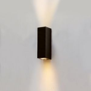 M Ledme - Applique murale Led Falcon 6W, étanche IP54, Lumière Blanc Chaud 3000k, 520lm, Pour intérieur – extérieur, Chambre, Couloir, Jardin, Patio. LM6155