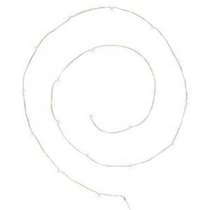 Atmosphera Guirlande lumineuse 20 Micro-Led - Cuivre/Blanc froid