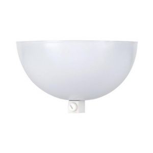 Bailey Rosace Bowl en métal - Blanc