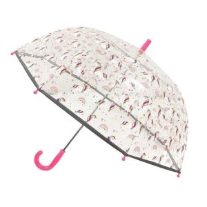 Ombrello Per Bambini Trasparente Unicorno