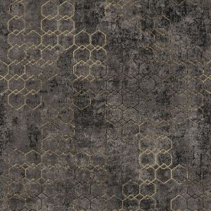 A.S. Creation Papier peint intissé 374246 New Walls - Papier peint design Noir/Anthracite Argent - 10,05 x 0,53 m