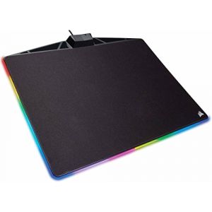 Corsair Gaming MM800C Polaris - Tapis de souris Gamer rétro-éclairage multicolore USB