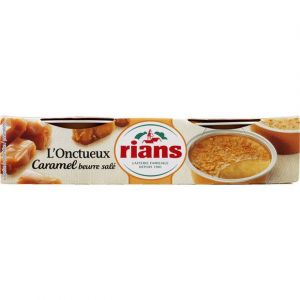 Triballat L'onctueux caramel au beurre sale - Les 2 pots de 190g