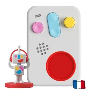 Faba + Conteur d’Histoires interactif, contenus Audio pour Enfants 0-10 Ans, Personnage Sonore Me, Routine du Dodo et veilleuse, Jeu éducatif Musical, Version française