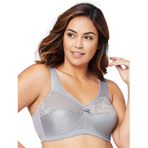 Glamorise Soutien-gorge emboîtant Gris - Taille 120 G;125 E;95 D;95 E;95 F;100 C;100 D;100 E;100 F;100 G;105 C;105 D;105 E;105 F;105 G;110 C;110 D;1