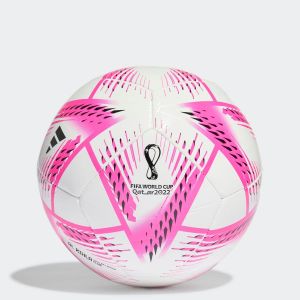 Adidas Ballon Football Rihla Club 5 White / Team Shock Pink / Black