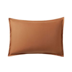Essix Taie D'oreiller Unie En Percale De Coton, Royal Line, Made In France - 50 X 70 Cm