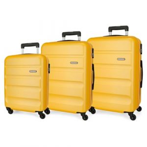 Roll road Set de mallettes Flex Hard Case 55-65-75cm Flex jaune
