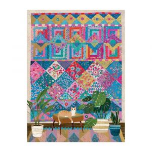 Galison Puzzle 1000 pièces : Victoria Ball - Quilter Corner