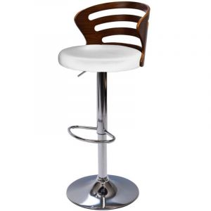 Amadeus Tabouret de bar Emilio blanc