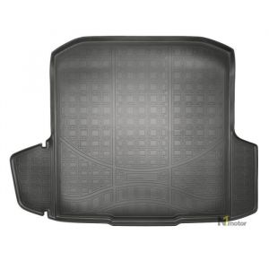 J&J AUTOMOTIVE | Tapis De Coffre en Caoutchouc TPE Toutes Saisons pour Octavia 3 Break 2013-2019 Bord Haut Noir Antidérapant Toutes Saisons Adapté Animaux de Compagnie