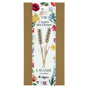Lavande fleur à monter en bois
