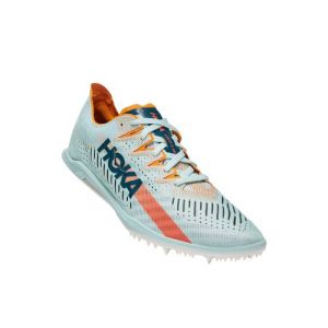 Hoka Cielo X MD en Blue Glass/Radiant Yellow, taille 48