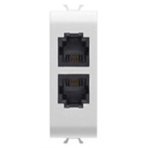 Gewiss Chorus prise téléphonique GW10401