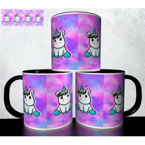 Image de Forever Mug Personnalisé Tasse À Café - Kawaii Chat Ourson Panda Licorne Unicorn Lama Lapin Design 168