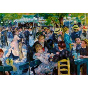 Auguste Renoir : Danse au Moulin de la Galette