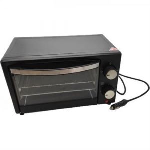 Four ELECTRIQUE 24V 300W 9L AVEC CABLE AC 90CM ET FUSIBLE Noir