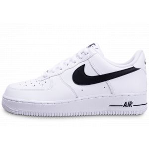 Nike AIR Force 1 '07 AN20, Chaussure de Basketball Homme, White Black, 43 EU