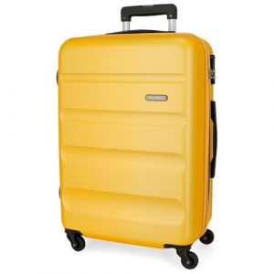 Roll road Grande valise rigide 75cm Flex jaune