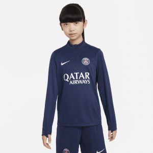 Nike Paris Saint-Germain Maillot d'Entraînement Dri-FIT Academy Pro Drill - Bleu Marine/Blanc Enfant, pointure M: 137-147 cm - ['Bleu'] - Taille M: 137-147 cm