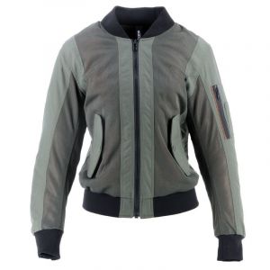 Helstons Blouson textile femme Elisa Air kaki- L