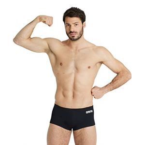 Arena Solid Team Maillot de Bain Homme Swimming Pool, Maillot de Bain à Séchage Rapide, Short de Bain en MaxLife Tissu Eco avec Une Résistance Maximale au Chlore et Une Protection UV UPF 50+